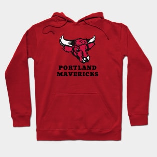 Defunct Portland Mavericks Baseball Hoodie